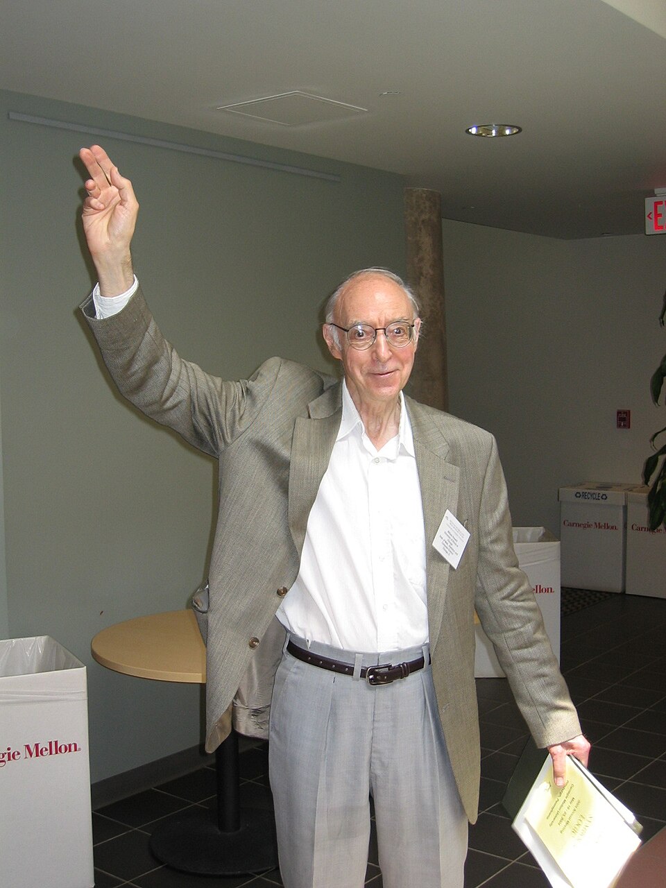 William A. Howard at Carnegie Mellon University in May 2004